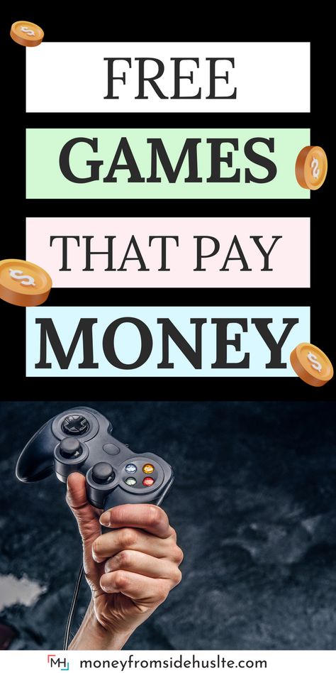 IF you are looking for fun ways to make extra money, there is no other way more fun than earning money by playing games. Here is the list of 32 games that pay real money online just for playing. Win Money Games, Games To Make Money, Play Games For Money, Money Quiz, Best Online Games, Apps That Pay You, Ways To Make Extra Money, Online Surveys That Pay, Apps That Pay