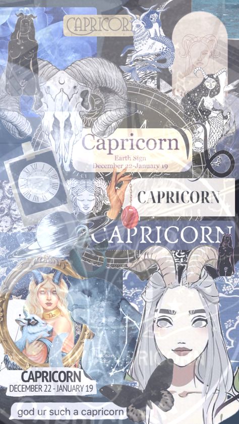 #capricorn Capricorn Earth Sign, Wall Papers, Earth Signs, Zodiac Capricorn, My Vibe, Zodiac Signs, Iphone, Signs, Wall