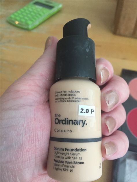 2.0P SERUM FOUNDATION from THE ORDINARY COLOURS: light medium w/pink undertones Serum, Foundation, Beauty, Pink, Serum Foundation, Spf 15, The Ordinary, Shampoo Bottle