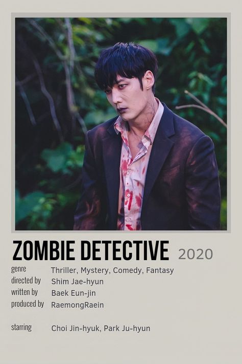 Zombie Detective Kdrama Poster, Zombie Detective Kdrama, Zombie Detective, Park Ju-hyun, Disney Movies List, Movies To Watch Teenagers, Drama List, Drama Tv, Korean Drama Tv