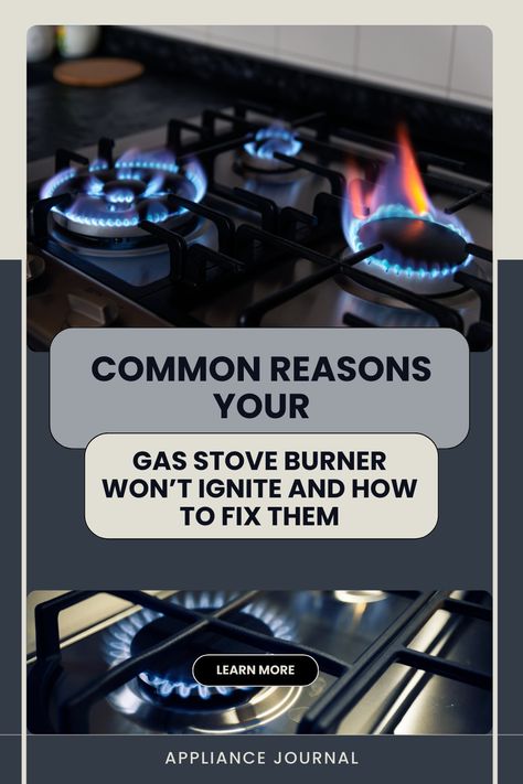 Frustrated with a gas stove burner that won't light? Discover common issues and practical solutions to get your kitchen back on track. From simple fixes to knowing when to call a pro, we've got you covered! #KitchenHacks #HomeTips #DIYFixes #GasStoveFix #HomeMaintenance #KitchenHacks #DIYHome #CookingTips #HomeImprovement #ApplianceRepair #HouseholdTips Clean Gas Stove Burners, Cleaning Gas Stove Burners, How To Clean Gas Stove Top, Clean Gas Stove Top, Gas Stove Cleaning, How To Clean Burners, Sell House, Stove Burner Covers, Gas Stove Burner