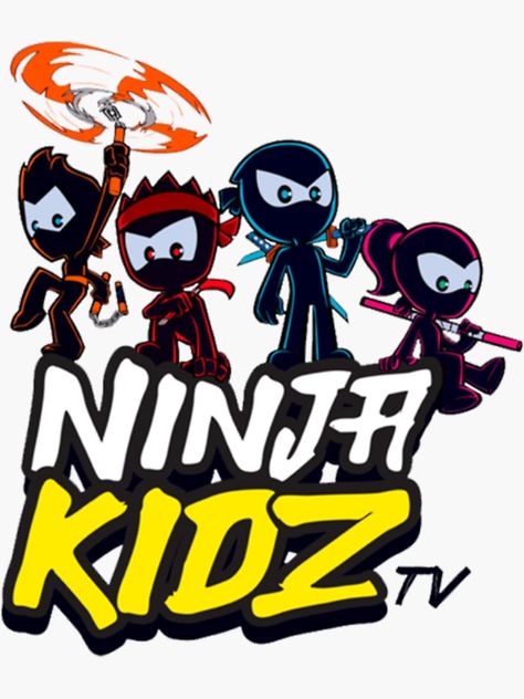 "ninja kidz " Sticker for Sale by LopezOdessa | Redbubble Ninja Kidz, Ninja Kids, Coloring Pages Ideas, Pages Ideas, Weird Quotes, Ninja Party, Weird Quotes Funny, Kid Character, Quotes Funny