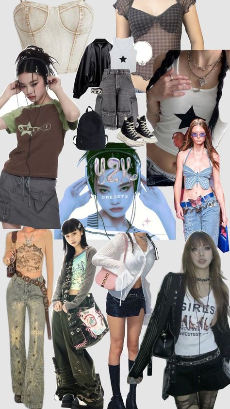 y2k fashion #fashion #y2k #y2kaesthetic Neo Y2k Fashion, Y2k Futurism Fashion, Cybercore Y2k, Futuristic Y2k, Y2k Photoshoot, Futurism Fashion, Y2k Inspo, Green Y2k, Fashion Y2k