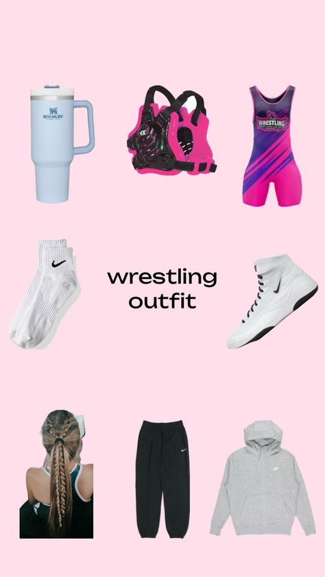 #wrestling #wrestlingismyfavsport #wrestling girl #outfit inspo #cute Cute Wrestling Outfits, Wrestling Tips, Wrestling Diet, Wrestling Aesthetic, Sporty Girl Aesthetic, Wrestling Workout, Girls Wrestling, Outfit Inspo Cute, Wrestling Outfits