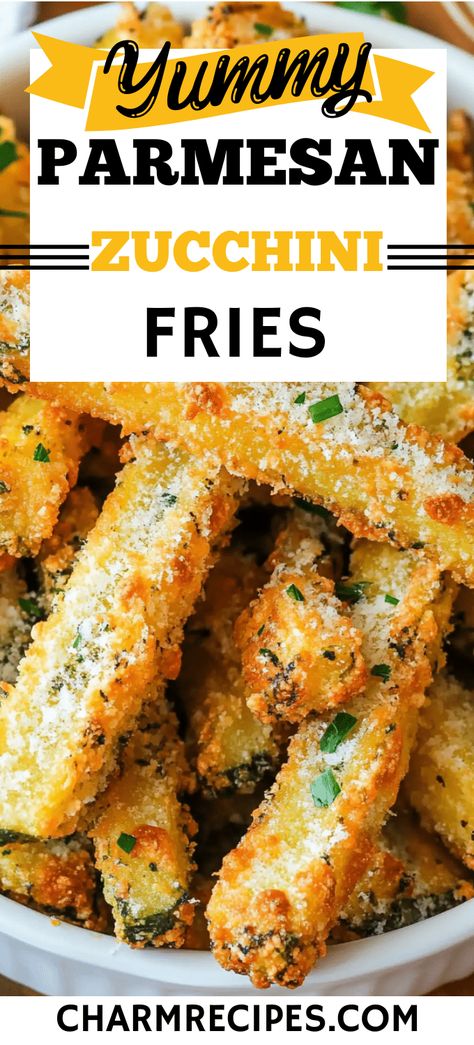 BAKED PARMESAN ZUCCHINI FRIES Baked Parmesan Zucchini Fries, Parmesan Crusted Vegetables, Parmesan Zucchini Fries Air Fryer, Parmesan Crusted Zucchini In Air Fryer, Breaded Zucchini Sticks, Parmesan Crusted Zucchini Bites, Zucchini Spears Baked, Zucchini Sticks Baked, Breaded Zucchini Baked