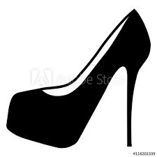 gz8 GrafikZeichnung - women shoe silhouette clipart - high heel - black g4551 - Buy this stock illustration and explore similar illustrations at Adobe Stock | Adobe Stock Shoe Silhouette, Black High Heels, Black Heels, Christian Louboutin Pumps, Adobe Stock, Svg Files, High Heel, Stock Illustration, Christian Louboutin