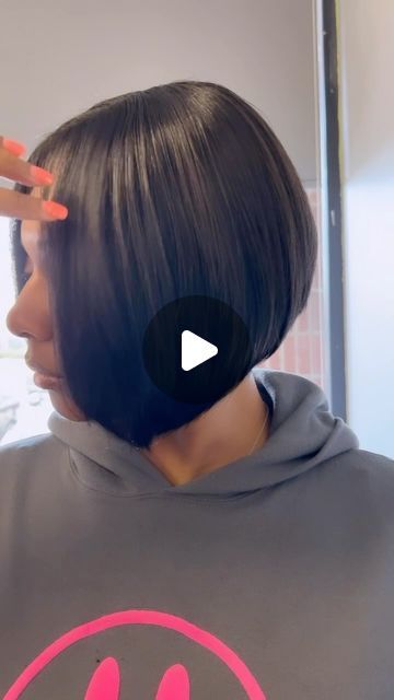 Zee on Instagram: "Question for all my Bob lovers….Are you willing to cut your real hair to achieve a quick weave bob??" Short Bob With Middle Part, Quick Weave Bob With Leave Out, Short Bob Haircuts For Black Women, Short Bob Sew In, Quick Weave Bob With Bangs, Sew In Bob Hairstyles For Black Women, Bob Weave Hairstyles For Black Women, Middle Part Bob Quick Weave, Natural Hair Bob Cut Black Women