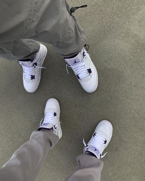 SneakCorner on Twitter: "Metallic Purple… " Matching Shoes For Couples, Couple Shoes Matching, Shoes For Couples, Shoes Matching, Matching Shoes, Couple Shoes, Swag Shoes, Jordan, On Twitter