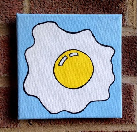 Small Canvas Paintings, Hippie Painting, Simple Canvas Paintings, Cute Canvas Paintings, Simple Tattoo, Easy Canvas Art, Canvas Drawings, Easy Canvas Painting, Canvas Painting Designs