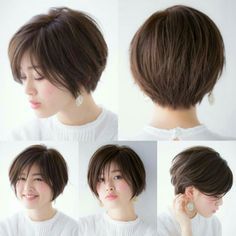 Asian Pixie, Asian Bob Haircut, Face Asian, Haircut Pixie, Japanese Short Hair, Haircut Bob, Tan Skin Blonde Hair, Bob Pixie, Pixie Crop