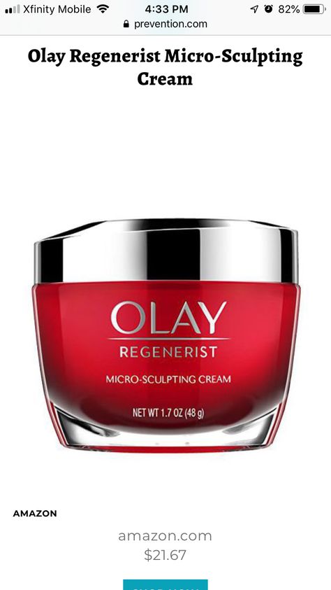 Olay Products, Best Drugstore Moisturizer, Drugstore Moisturizer, Best Anti Aging Creams, Creme Anti Age, Whip Cream, Anti Aging Wrinkles, Olay Regenerist, Anti Aging Face Cream