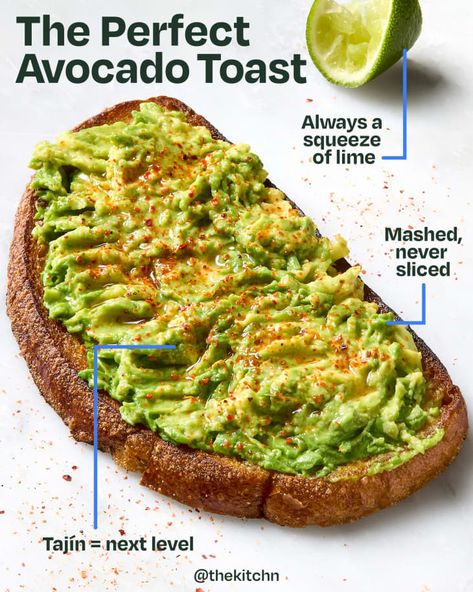 Avocado Meals, Avocado Brunch, Best Avocado Toast, Tajin Recipes, Fruit Kebabs, Avocado Toast Recipe, Cuban Food, Roasted Vegetable, Stuffed Avocado Healthy