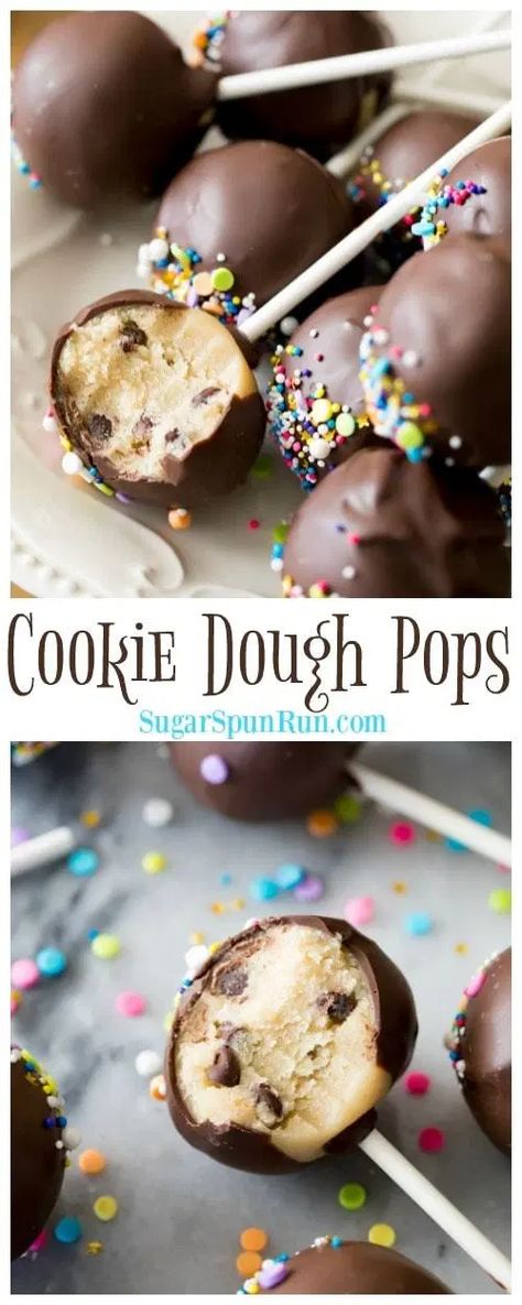 Cake Pop Receita, Cookie Dough Cake Pops, Cookie Dough Pops, Cookie Dough Vegan, Sugar Spun Run, Cookie Dough Cake, Cake Ball, Cake Pop Recipe, Cookie Dough Recipes