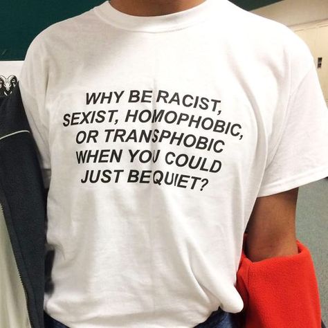 My friend has a shirt like this, and it really is true. More people should just be quiet about that stuff, I mean seriously Be Quiet, Southern Shirts, Tumblr Outfits, 90's Fashion, T Shirt Yarn, Mode Inspo, Couple Shirts, Looks Vintage, Party Shirts