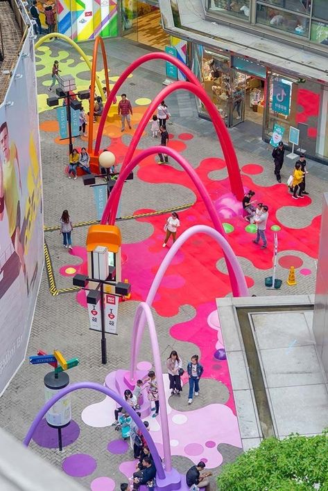 Playgrounds Architecture, Plaza Design, Urban Garden Design, Landscape Design Drawings, Public Space Design, Paint Drop, Playground Design, Landscape Design Plans, Landscape Architecture Design