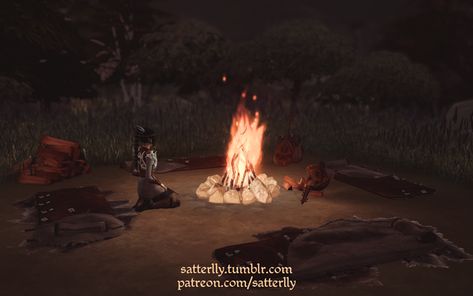 Baldur’s Gate 3 - Campsite items (part 1) | satterlly on Patreon Play Sims, Baldurs Gate, Baldur's Gate, Outdoor Retreat, Sims 4 Cc Finds, Cc Finds, Sims 4 Mods, Sims Cc, Campfire