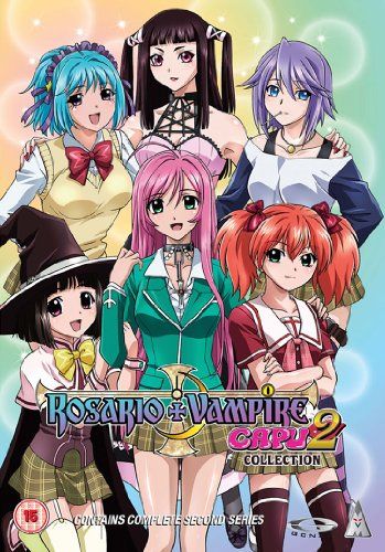 Vampire Rosario, Rosario Vampire Moka, Mizore Shirayuki, Moka Akashiya, Rosario Vampire Anime, Yuki Onna, Vampire Series, Rosario Vampire, Good Anime Series