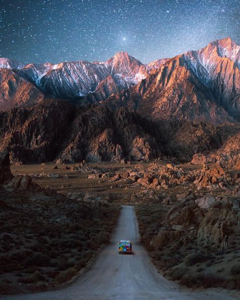 Alabama Hills, California - by Karl Shakur Lone Pine California, Alabama Hills, Lone Pine, Full Time Travel, Camping Locations, Travel Map, Sierra Nevada, Travel Insurance, East Coast