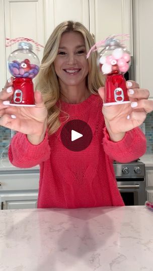 49K views · 469 reactions | Since everyone loved the Christmas gingerbread gumball machine, I decided to make a Valentine one, too! ♥️ These make great gifts for a valentine exchange and/or ornaments for those that have a valentine tree!  #valentinesday2024 #valentinesdaydecor #valentinesdaygift #foryoupagereels | Laura Jeanne | Daryl Hall & John Oates · You Make My Dreams (Come True) Gumball Machine Craft, My Dreams Come True, John Oates, Valentine Tree, Daryl Hall, Fun Foods, Gumball Machine, Valentine Day Crafts, Ornament Crafts