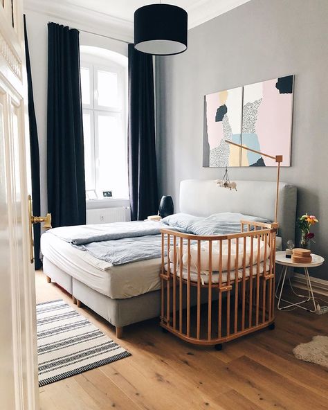 I Am Just Tired, Cosleeping Bedroom, Hygge Bedroom, Cosleeping Bed, Parents Room, Nursery Room Design, Just Tired, Hygge Decor, Simple Room