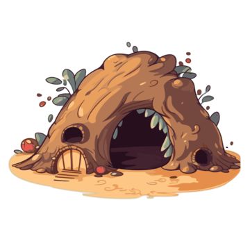 burrow,clipart,cartoon,tree,plant,art,wood,font,illustration,drawing,grass,landscape,terrestrial animal Burrow Drawing, Burrow Illustration, Cave Clipart, Cave Illustration, Log Drawing, Door Clipart, Grass Drawing, Cartoon Tree, Tree Cartoon