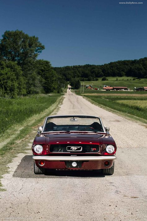 1964 Ford Mustang Convertible CAGED by Ringbrothers | DailyRevs.com 1960 Mustang Convertible, 80s Mustang, 1964 Mustang, 1964 Ford Mustang, Mustang Red, Red Mustang, Ford Mustang 1964, New Mustang, Vintage Mustang