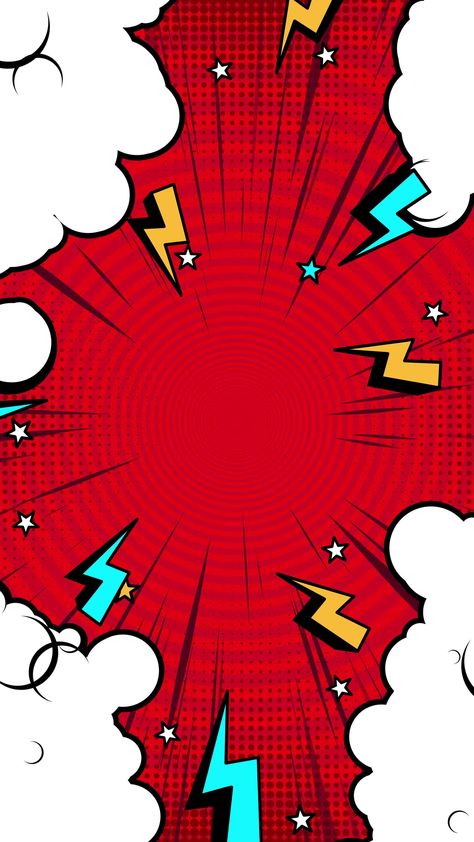 Pop Art Comics Cartoon Background Animation Overlay Funny Thumbnail Background, Comic Design Layout, Comic Background Aesthetic, Cartoon Art Background, Comic Background Pop Art, Cartoon Poster Design, Arrow Overlay, Background For Edit, Spiderman Background