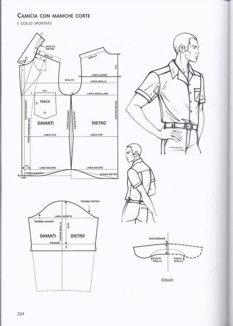 Pola Blus, Men Pants Pattern, Mens Shirt Pattern, Sewing Men, Mens Sewing Patterns, T Shirt Sewing Pattern, Sewing Measurements, Sewing Pants, Pants Sewing