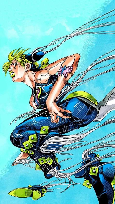 Jolyne Cujoh Wallpaper, Jojo Fashion, Jolyne Kujo, Jojos Bizarre Adventure Jotaro, Jolyne Cujoh, Goo Goo Dolls, Stone Ocean, Jojo Parts, Jojo's Bizarre Adventure Anime