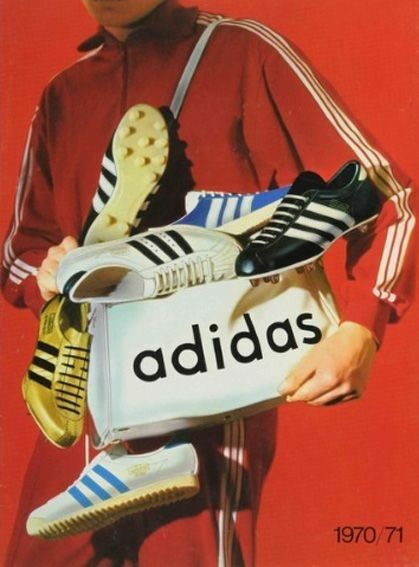 Cracking image of a 1970/71 adidas brochure Adidas Superstar Vintage, Iklan Vintage, Adidas Poster, Adidas Ad, Adidas Art, Adidas Busenitz, Adidas Retro, Retro Sports, Retro Sport