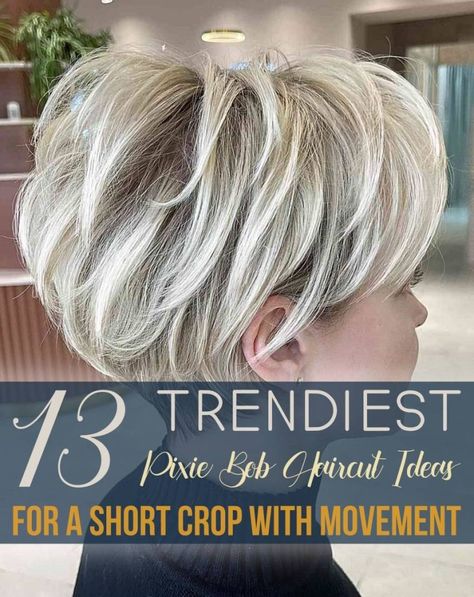 13 Trendiest Pixie Bob Haircut Ideas for a Short Crop with Movement How To Grow Pixie Into Bob, Pixie Hairstyles Growing Out, Short Hair Styles Pixie Growing Out, Hairstyles For Growing Out A Pixie, Growing Out Pixie Hairstyles, Growing A Pixie Into A Bob, Growing Out A Pixie Cut, Growing Out A Pixie, Growing Out Pixie Cut