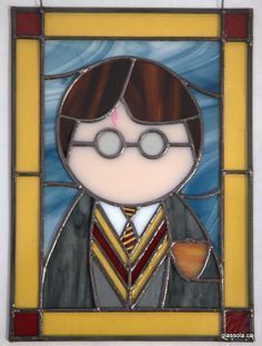 harry potter stained glass windows - Google Search Harry Potter Stained Glass, Disney Stained Glass, Stained Glass Patterns Free, Glass Painting Designs, Stained Glass Diy, Stained Glass Crafts, Art Stained, Stained Glass Designs, Faux Stained Glass