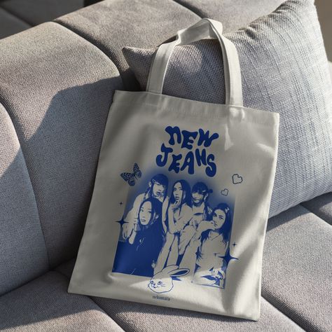 Y2k Party Theme, Y2k Tote Bag, Jeans Tote Bag, Cluttered Mind, Aesthetic Merch, Bts Purple, Summer At The Beach, Environmental Consciousness, Tote Bags For School