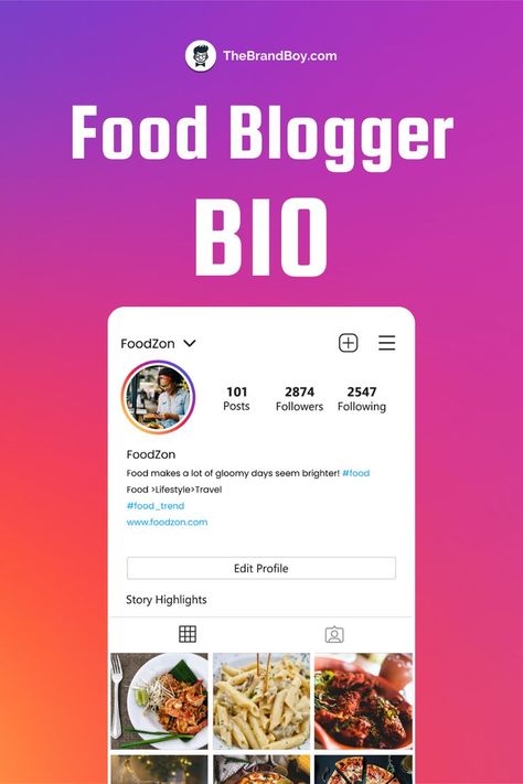 Food Blogger Bio Food Instagram Bio Ideas, Instagram Bio Ideas For Food Page, Food Bio Ideas, Cooking Bio For Instagram, Foodie Bio For Instagram, Restaurant Bio Instagram, Chef Bio For Instagram, Food Blogger Instagram Bio, Bio For Food Blogger Instagram