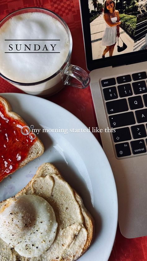 #inspo #inspogirl #morningroutine #aesthetic #hotgirlsummer #instacaptions #instagram #instafood #captions Sunday Breakfast Caption, Morning Breakfast Captions Instagram, Breakfast Captions Instagram, Letter To Best Friend, Good Morning Breakfast, Morning Start, Sunday Breakfast, Weekend Breakfast, Morning Breakfast