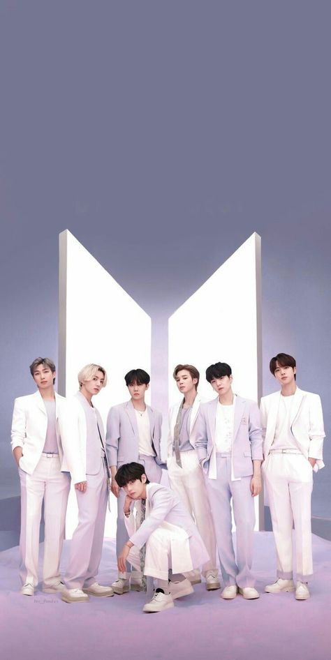 The Seven, K Pop, Bts, Band, Wall, White