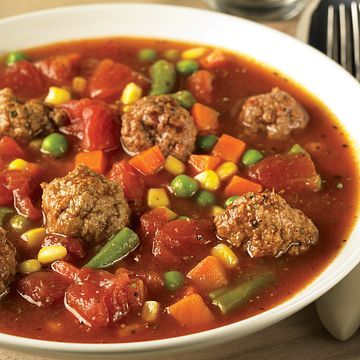 Tomato Pesto Sauce, Ground Beef Meatballs, Creamy Soup Recipes, Mini Meatballs, Vegetable Soup Recipe, Beef Pot Roast, Fall Soup Recipes, Meatball Soup, Beef Meatballs