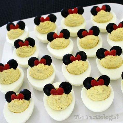 Mouse Deviled Eggs, Twodles Birthday, Minnie Mouse Birthday Party Decorations, Mickey Mouse Themed Birthday Party, Minnie Mouse First Birthday, Mickey Mouse First Birthday, Mickey Mouse Clubhouse Birthday Party, Minnie Mouse 1st Birthday, Minnie Mouse Baby Shower