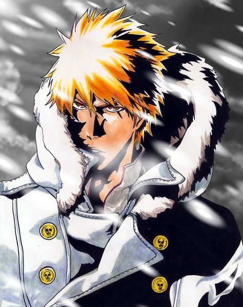 Bleach// Ichigo Kurosaki Bleach Drip, Tite Kubo, Kurosaki Ichigo, Bleach Anime Art, Bleach Characters, Ichigo Kurosaki, Bleach Art, Anime Bleach, Bleach Manga