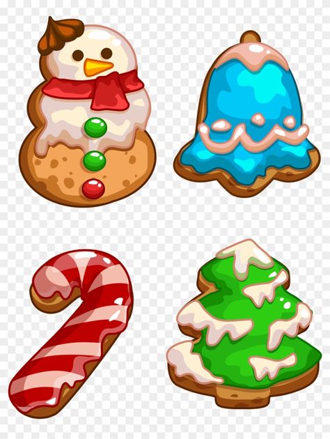 Cookie Biscuits, Cookies Png, Xmas Cookie, Dessert Christmas, Free Emoji, Cookie Clipart, Baked Breads, Christmas Background Images, Christmas Apps