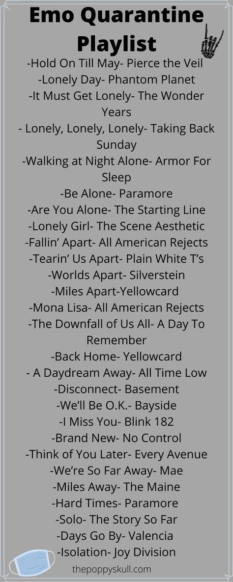 Playlist Names For Metal, Emo Songs Playlists, Emo Spotify Playlist Names, Emo Date Ideas, Punk Playlist Names, Emo Music Playlist, Metal Songs Playlist, Rock Playlist Names Ideas, Emo Playlist Names