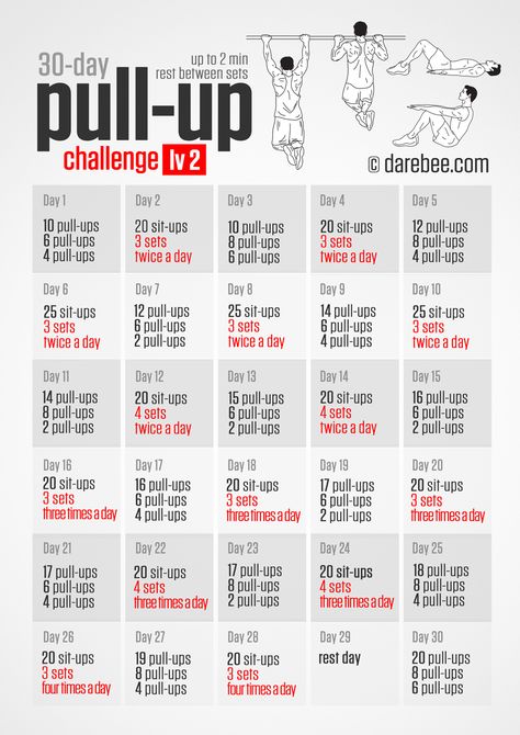 Pull-Up Challenge Lv1 Download High Resolution .PDF poster Wrestling Exercises, Pull Up Bar Workout, Pull Up Challenge, Pull Up Workout, Month Workout Challenge, Gym Workout Chart, Fitness Challenges, 30 Day Fitness, Push Up Challenge