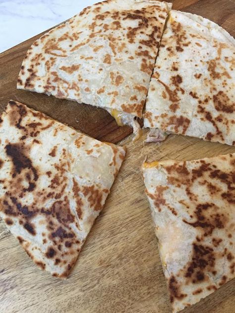 Tuna Quesadilla, Tuna Fish Recipes, Tuna Melt Recipe, Melt Recipe, Tuna Melt, Gluten Free Tortillas, Gluten Free Lunch, Tuna Melts, Hot Sandwich