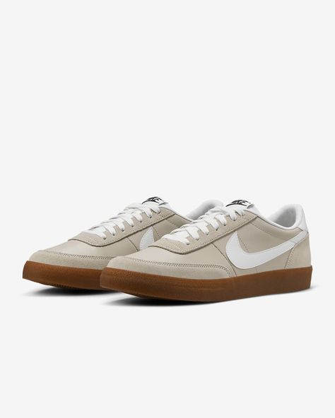 Nike Killshot 2 Leather Men's Shoes. Nike.com Leather Sneakers Men, Racquetball, Black Gums, Latest Sneakers, A Bathing Ape, Shoes Nike, Medium Brown, Brown Fashion, Skate Shoes