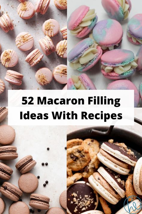 Macarons Filling Recipe, Macaroon Filling, Macaroons Flavors, Easy Macaroons Recipe, French Macaroon Recipes, Macaron Filling, Macarons Macaroons, Macaroon Cookies, Chocolate Macaron