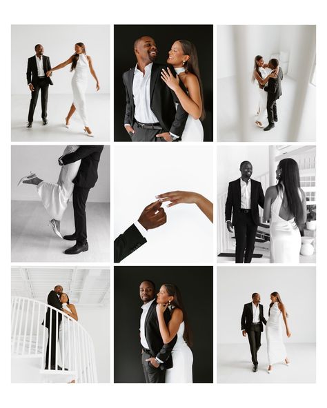 These studio moments with Lexie + Jay made me feel like I want to do engagement sessions inside forever 🥲 . . . #austinweddingphotographer #sanantonioweddingphotographer #studioengagementsession #thelumenroom Engagement Photos Ideas Black Couples Studio, Inside Engagement Photos, Rings Shoot, Engagement Photos Studio, Engagement Studio Photo, Studio Engagement Photos, Photography Posing Guide, Posing Guide, Austin Wedding Photographer