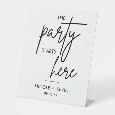 Modern Wedding Welcome Sign, Signature Fonts, Wedding Welcome Sign, Wedding Welcome Signs, Wedding Signage, Wedding Date, Wedding Sign, Wedding Welcome, 30th Birthday