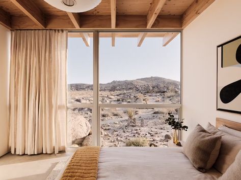 Photo 8 of 14 in In Joshua Tree, an Artist’s Home and Studio Soaks Up Endless Desert Views - Dwell Joshua Tree Home, Joshua Tree House, Ranches Living, School Street, Desert House, Nautical Inspiration, Tree Home, The Local Project, Desert Homes