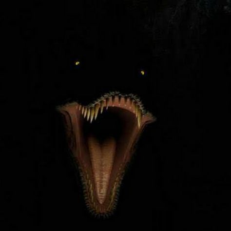 Scary Jungle Aesthetic, Shadow Creature Drawing, Monster Teeth Aesthetic, Horror Animals Drawing, Creepy Animals Real, Creepy Ocean Creatures, Animal Horror Art, Monster Crawling Out Of Hole, Creatures Of Darkness