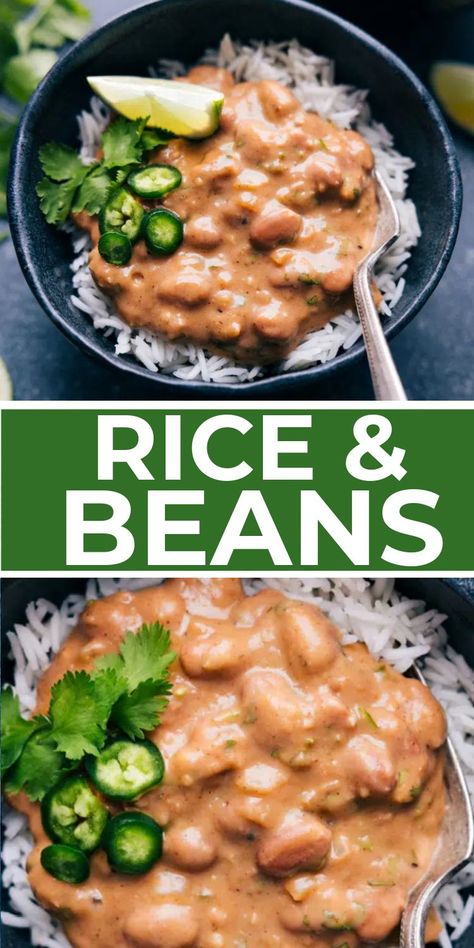 Meatless Meals With Rice, Garbanzo Beans And Rice, Healthy Bean And Rice Recipes, Bean And Rice Enchilada Recipe, Vegetarian Rice Dishes Simple, Plant Based Beans And Rice Recipes, Beans And Rice Main Dish, Rice Bake Vegetarian, Vegetarian Rice And Beans